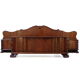 Hand carved Burr Walnut Bedroom Set with big Lion claw / paw feet, 19th century
