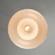 Mid-Century Italian Opaline and Brass Pendant Lamp