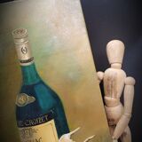 Seafood painting on canvas