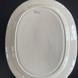 Large oval dish HB&Cie Terre de Fer
