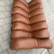 De Sede Ds600 Snake in cognac leather, 20 elements (in NEW CONDITION)!