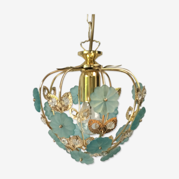 Flower hanging lamp