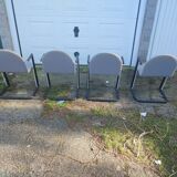 Lot de 4 chaises vintage design