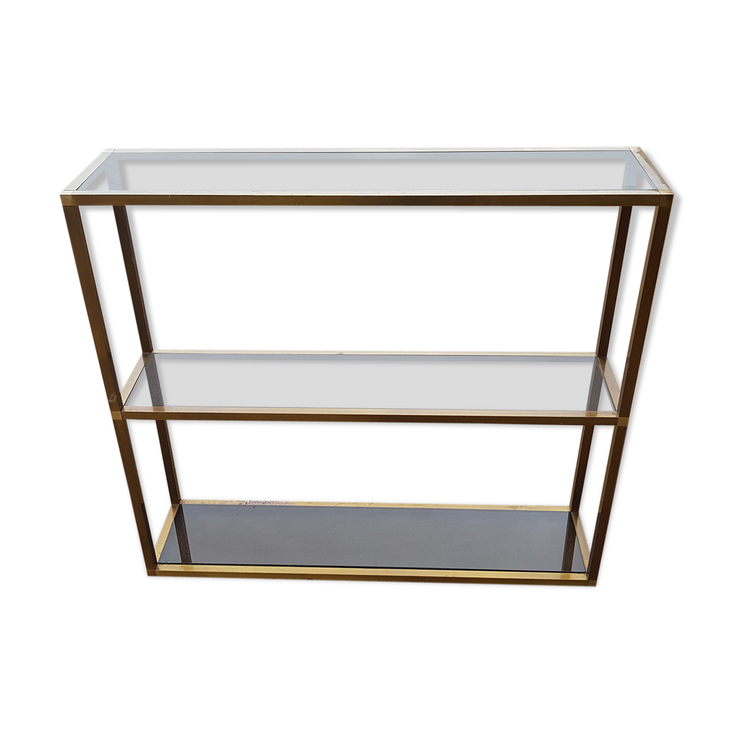 Vintage metal shelf 1990