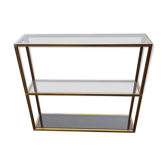 Vintage metal shelf 1990