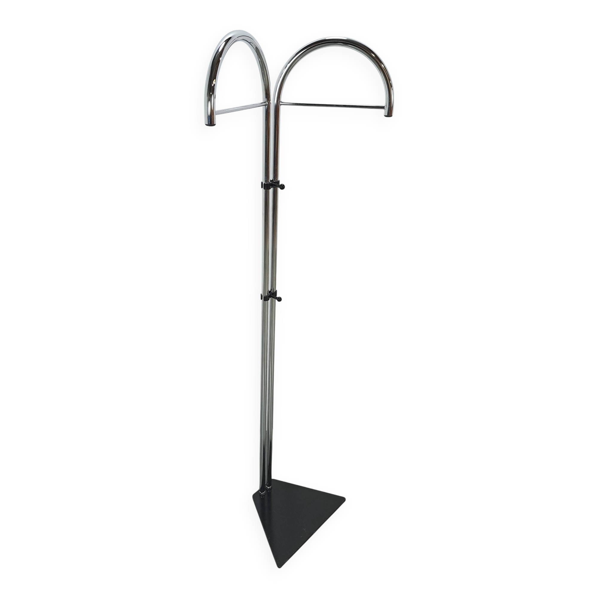 Vintage tall coat rack.