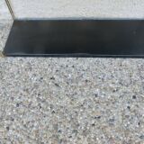 Modular String shelf in gold and black metal