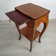 Louis XV side table in marquetry