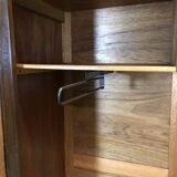 English art deco walnut closet