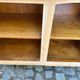 Louis XV buffet stripped in solid cherry wood 1970 165cm