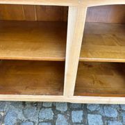 Buffet Louis XV décapé en merisier massif 1970 165cm