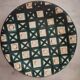 Dish Robert Picaut Vallauris D 31 cms signed dark green and brown in very good condition