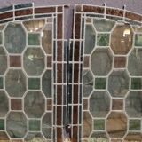 Paire de vitraux