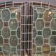 Pair of stained glass windows
