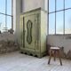 Armoire polychrome alsacienne 1800