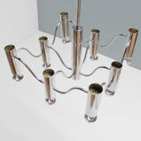 Chandelier in chrome by the Maison Sciolari