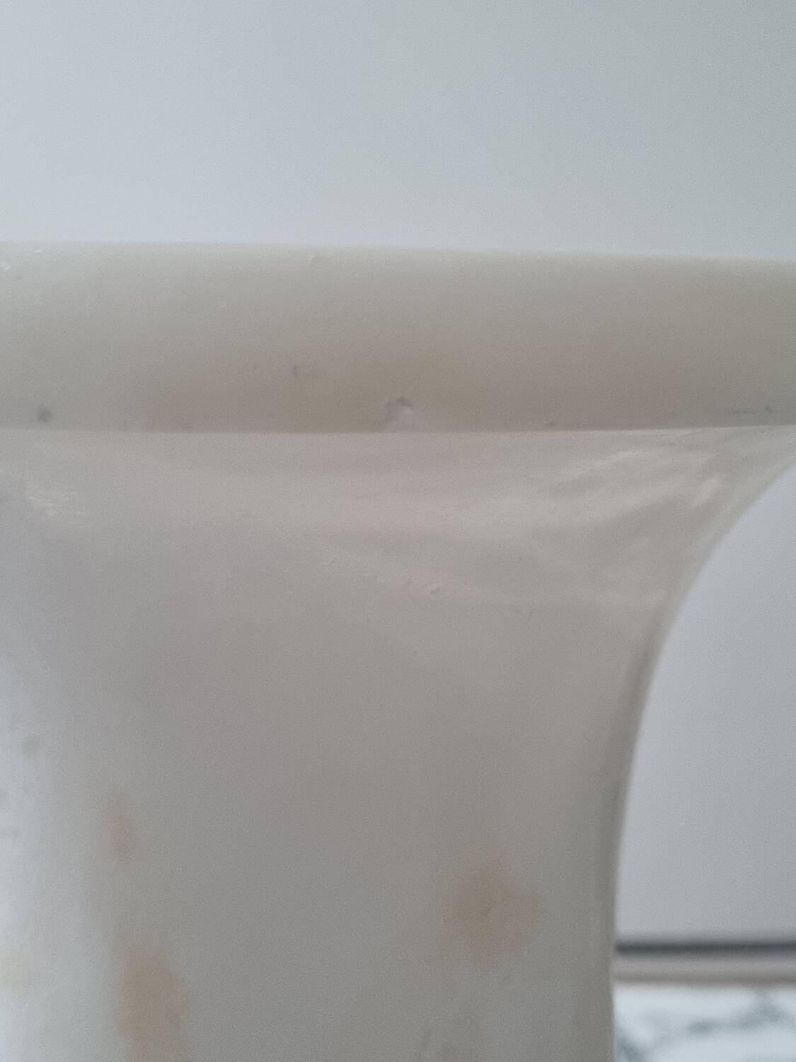 Lampe a poser en albâtre vintage