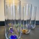 Series of 6 vintage glasses Murano Salviati years 60-70