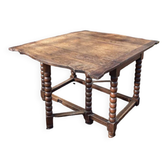Table à rabats en bois gateleg