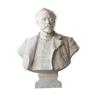20th century plaster bust of a gentlemen