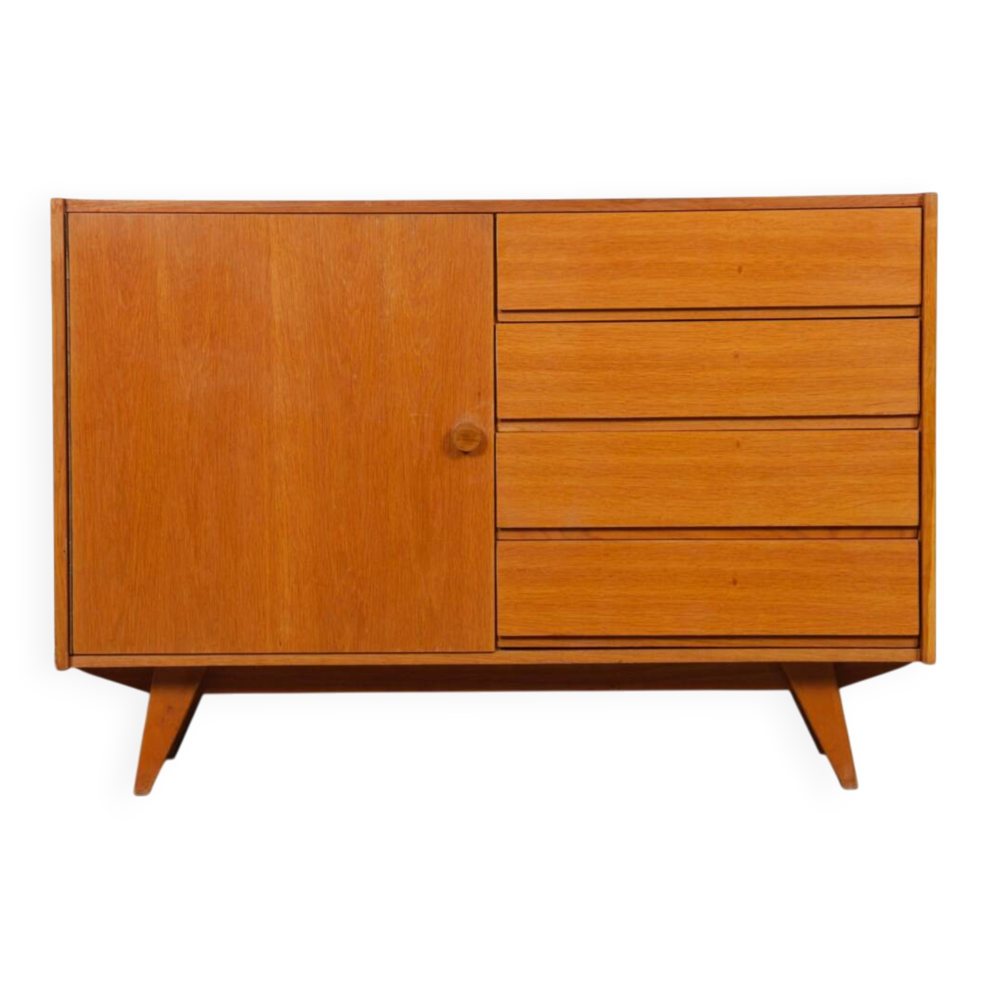 Vintage chest of drawers, Jiroutek for Interier Praha, model U-458, circa 1960