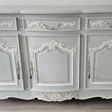 Low sideboard 3 doors 3 drawers