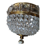 Ceiling light with tassels