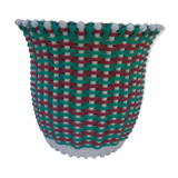 Scoubidou pot cover