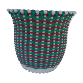 Scoubidou pot cover
