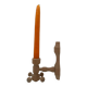 Vintage design wooden candle holder 1970 Arne Hoyer