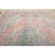 1970s Vintage Persian Handmade Wool Cotton Pink Oversized Rug 297x390