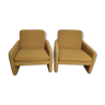 Pair of Steiner mini club armchairs 60s