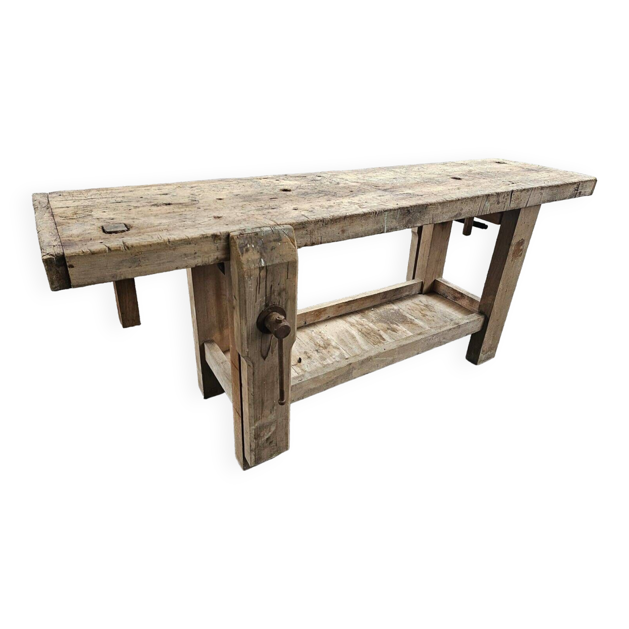 beech cabinetmaker's workbench