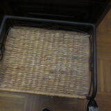 Rattan bedside table