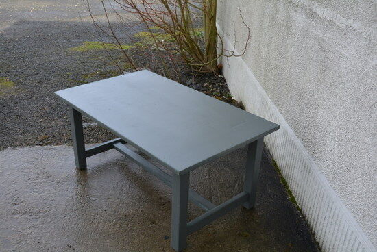 Dark grey coffee table