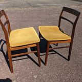 Pair of chairs by Henning Kjaernulf for Mobelfabrik