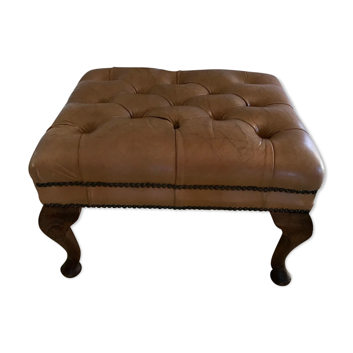 Leather footrest Selency