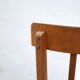 Vintage wooden bar chair by Baumann editions