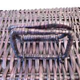 Vintage picnic basket