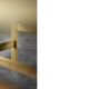 Vintage Mid-Century Scandinavian Modern Low Brown Oak Coffee Table