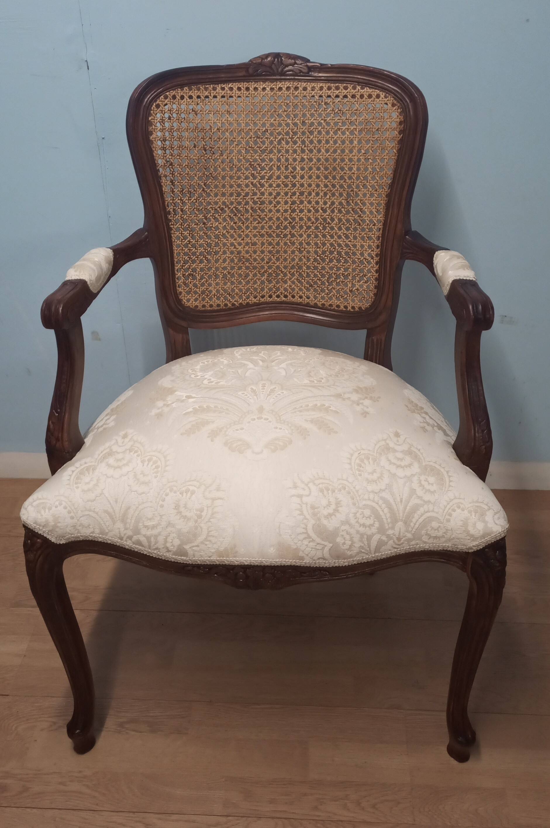 Fauteuil Style Louis XV Italien 1950