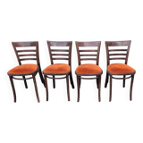 4 bistro chairs, 1970s