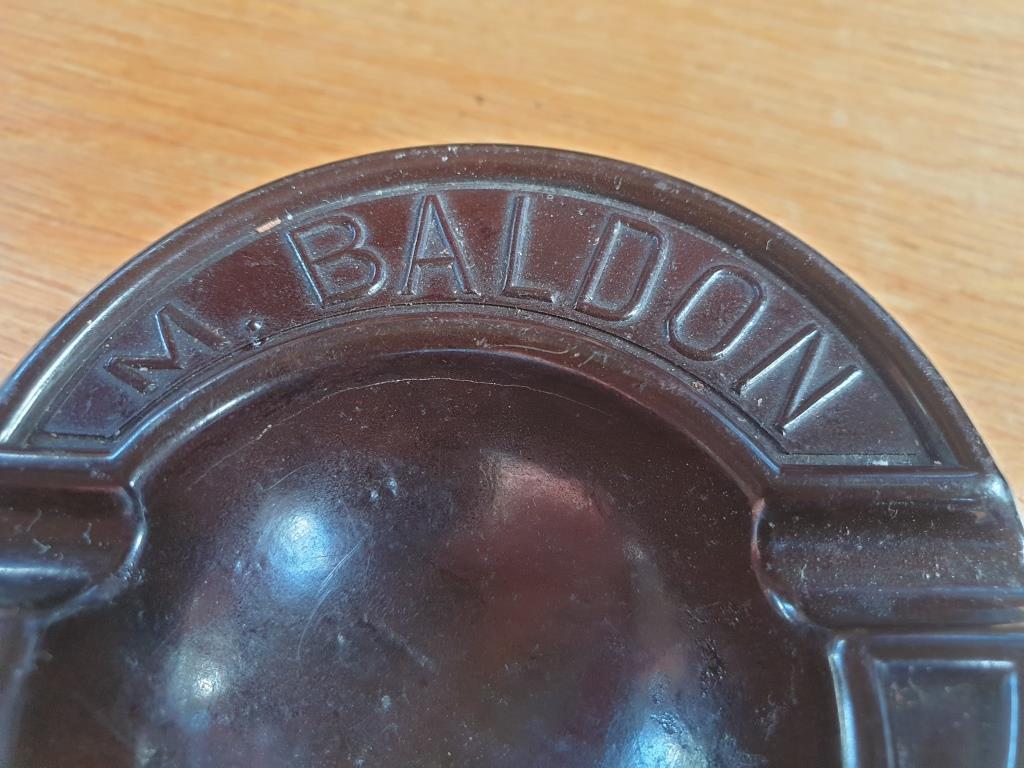 Bakelite ashtray 1930 M. Baldon