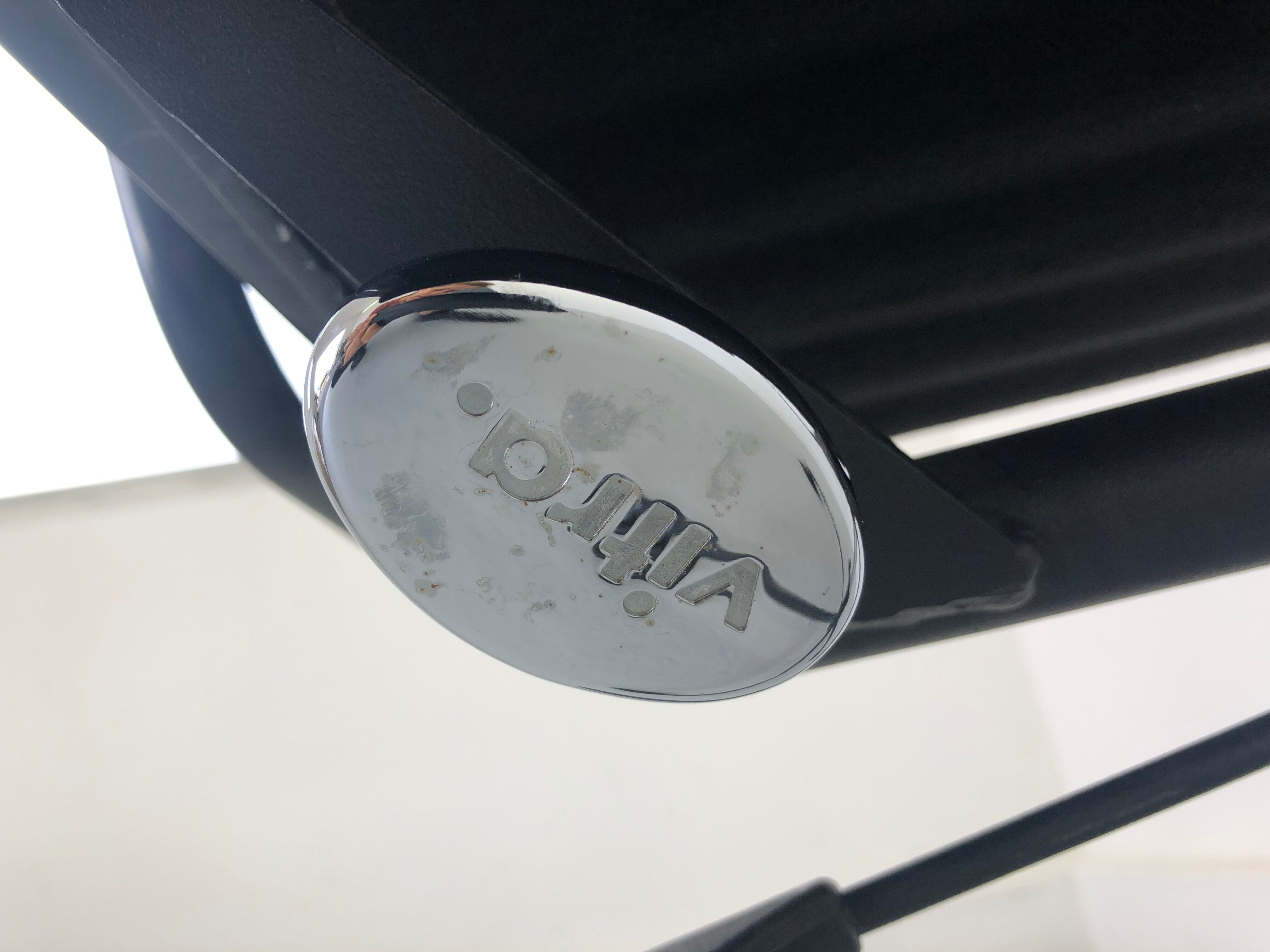 Aluminum black model EA 117 swivel chair by Charles & Ray Eames for Vitra