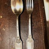 Boulenger 23-piece cutlery set with silver hallmark 84 gr