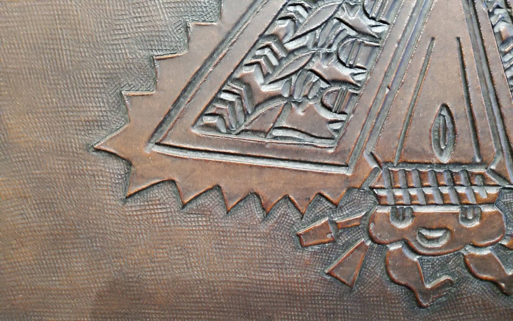 Pair of "Relax" armchairs in leather and wood, Angel I. PAZMINO - 1950