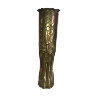 Brass vase