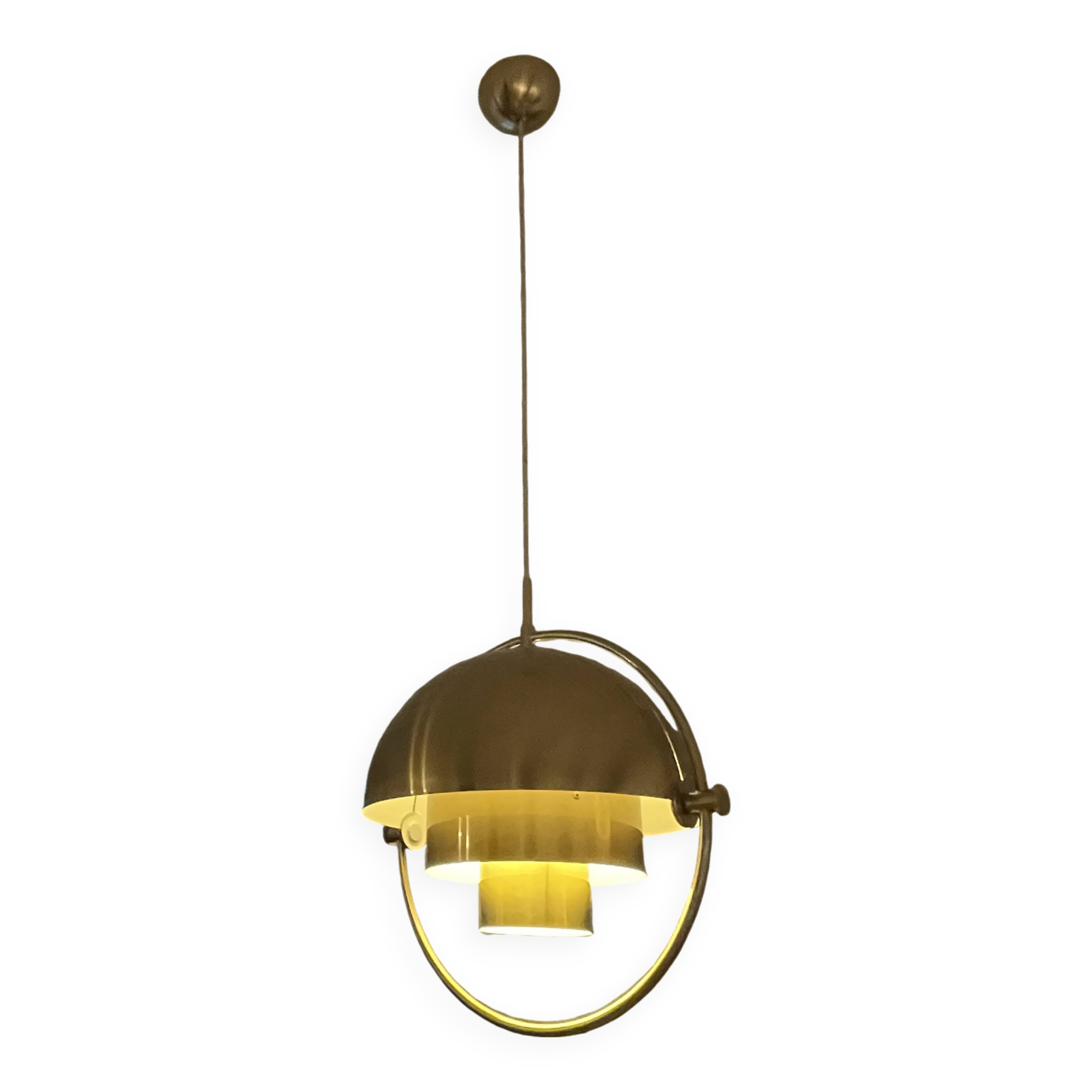 Gubi multi lite brass suspension perfect condition