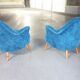 Superb pair of chairs 50 60 organic years