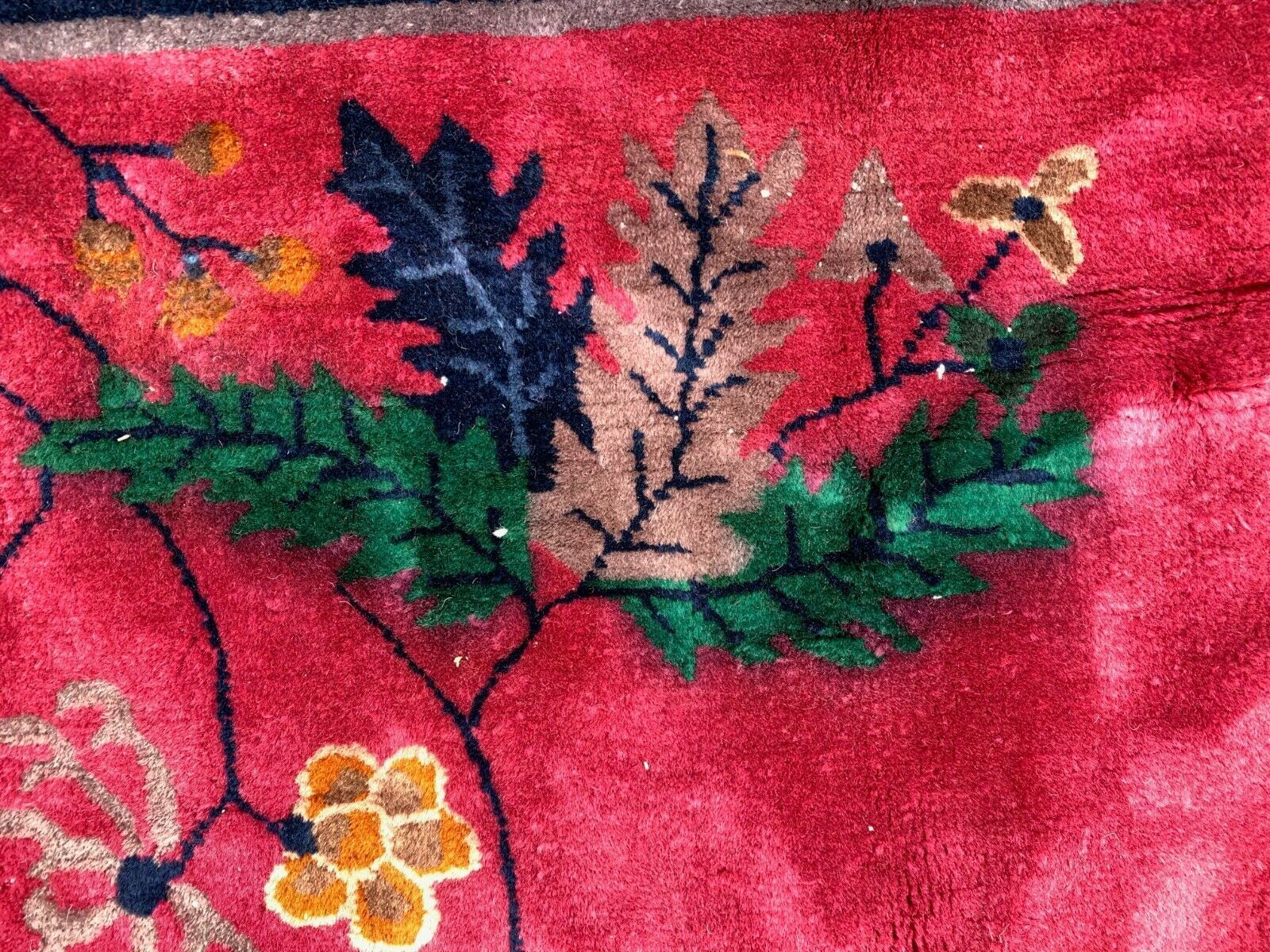 Chinese art deco carpet, 290x245 cm, 1920s